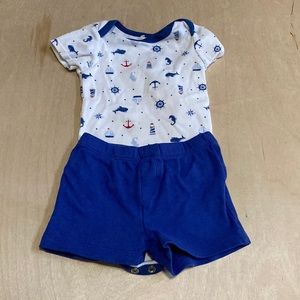 Sailor Onesie and Short